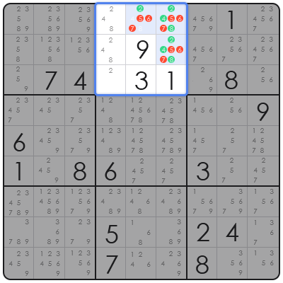 killer sudoku cheat sheet